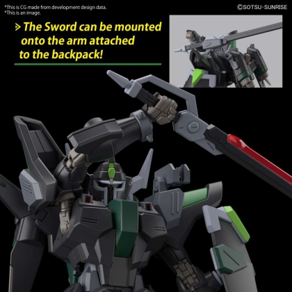 (HG) Gundam Model Kit Екшън Фигурка - Black Knight Squad Rud-ro.A (Griffin Arbalest Custom) 1/144