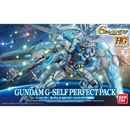 (HG) Gundam Model Kit Екшън Фигурка - G-Self With Perfect Pack 1/144