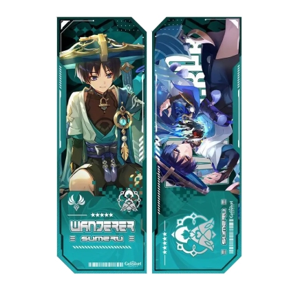 Genshin Impact Sumeru Двустранен Книгоразделител - Wanderer/Scaramouche