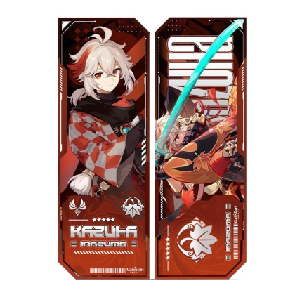 Genshin Impact Inazuma Двустранен Книгоразделител - Kazuha