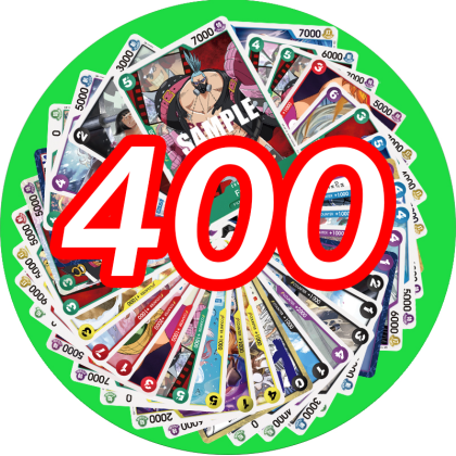 400 Bulk карти One Piece Card Game