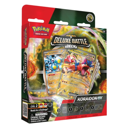 Pokemon TCG - Koraidon & Sandy Shocks EX Deluxe Battle Тесте