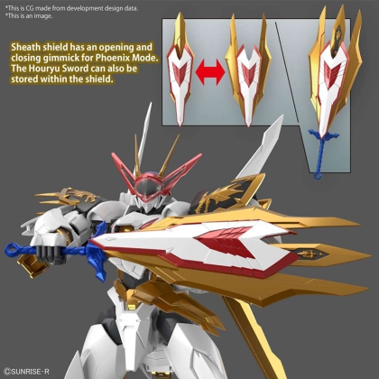 (HG) Gundam Модел за Сглобяване - Amplified IMGN Ryuoumaru 1/144