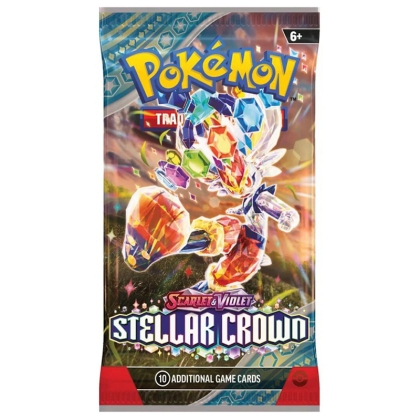 Pokemon TCG Scarlet & Violet 7 Stellar Crown - Бустер Пакет