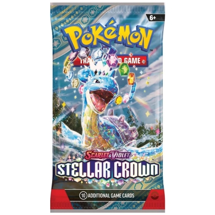 Pokemon TCG Scarlet & Violet 7 Stellar Crown - Бустер Пакет