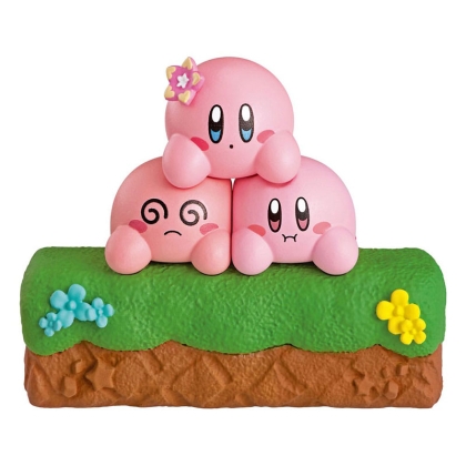Kirby Mini Кутийка с Chibi Фигурка - Късметче - Poyotto Collection