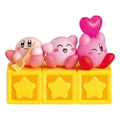 Kirby Mini Кутийка с Chibi Фигурка - Късметче - Poyotto Collection