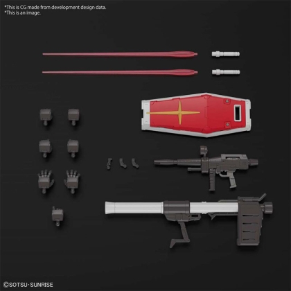 (RG) Gundam Model Kit Модел за Сглобяване - RX-78-2 Gundam Ver.2.0 1/144