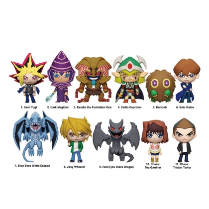 Yu-Gi-Oh 3D PVC Bag Clips Series 1