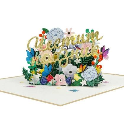 Kiriori POP 3D Поздравителна Картичка - Честит Празник