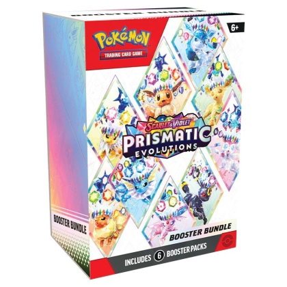 Pokemon TCG Scarlet & Violet 8.5 Prismatic Evolutions - Booster Bundle 
