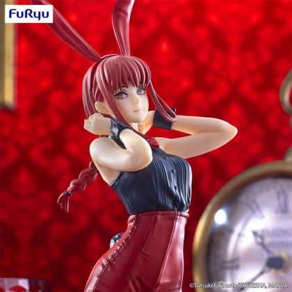 PRE-ORDER: Chainsaw Man BiCute Bunnies PVC Statue Makima Red Color Ver. 30 cm