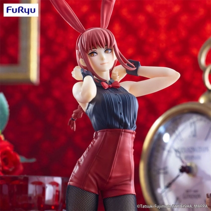 PRE-ORDER: Chainsaw Man BiCute Bunnies PVC Statue Makima Red Color Ver. 30 cm