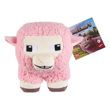A Minecraft Movie - Плюшенa Играчкa - Pink Sheep 20cm