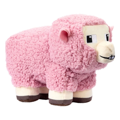 A Minecraft Movie - Плюшенa Играчкa - Pink Sheep 20cm