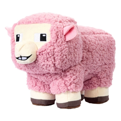 A Minecraft Movie - Плюшенa Играчкa - Pink Sheep 20cm