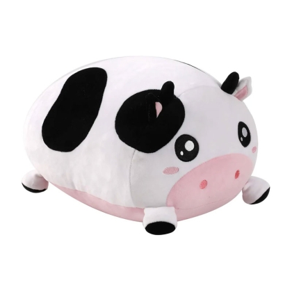 Jumbo Size Plush Toy Cushion - Cow 70cm