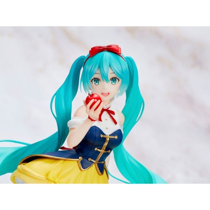PRE-ORDER: Hatsune Miku PVC Statue - Hatsune Miku Wonderland Snow White 18 cm