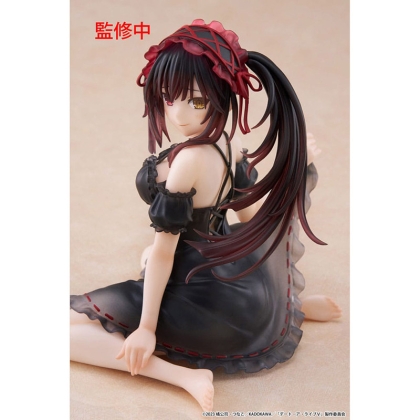 Date A Live V Колекционерска Фигурка - Desktop Cute Figure Kurumi Tokisaki Nightwear Ver. 