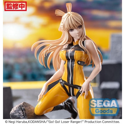 Close-up of Yumeko Suzukiri's face – Go Go Loser Ranger