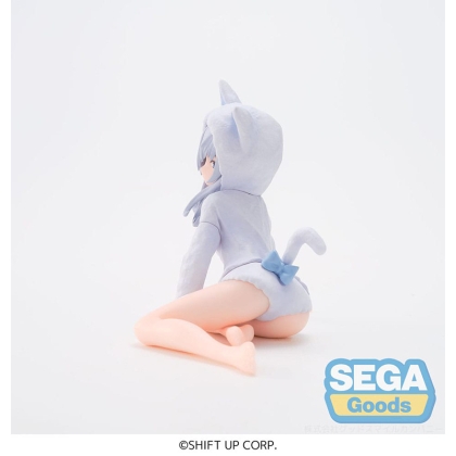 Side view of N102 – detailed profile PVC statue