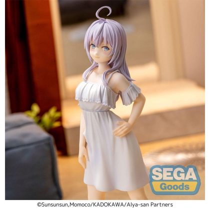 Side pose of Alya Dress Ver statue