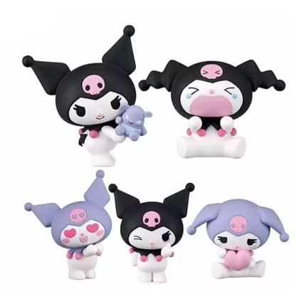Kuromi мини фигурка Sanrio 5 см – изглед отпред