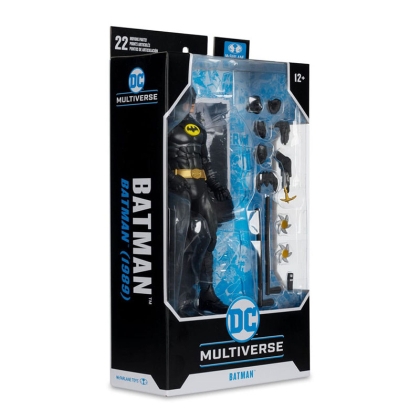 Close-up of the DC Multiverse packaging box