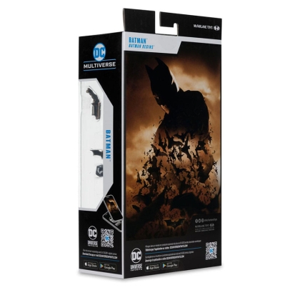 Batman figure inside its original box