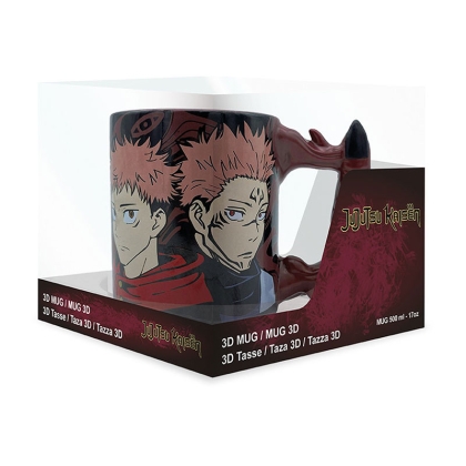 Jujutsu Kaisen 3D Mug featuring Sukuna’s Finger.