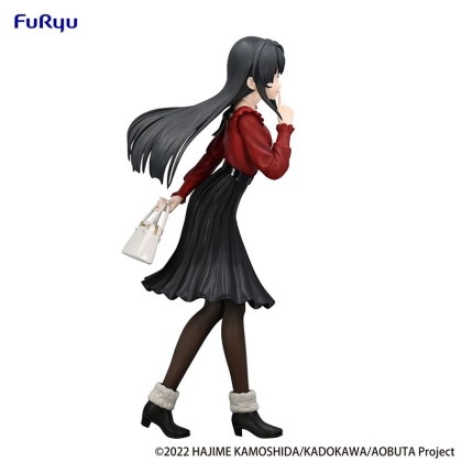Rascal Does Not Dream of Bunny Girl Senpai Trio-Try-iT Колекционерска Фигурка - Mai Sakurajima Winter Outfit Ver. 