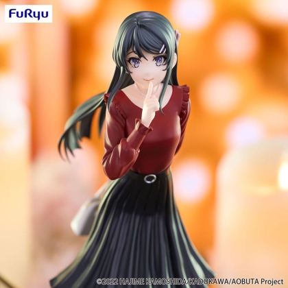 Rascal Does Not Dream of Bunny Girl Senpai Trio-Try-iT Колекционерска Фигурка - Mai Sakurajima Winter Outfit Ver. 