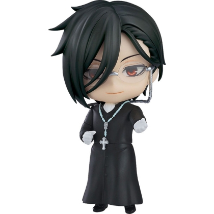 PRE-ORDER: Black Butler: Boarding School Arc Nendoroid Екшън Фигурка - Sebastian Michaelis: Sapphire Owl Ver. 