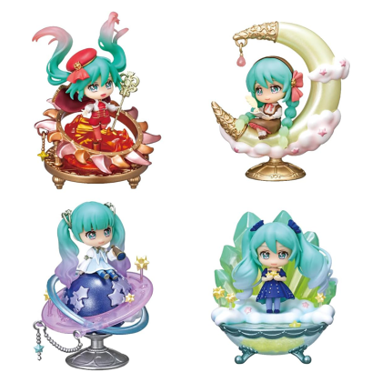 Hatsune Miku Mini Кутийка с Chibi Фигурка - Късметче - Miku Starrium