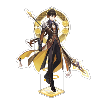Genshin Impact Liyue Theme Series Character Acryl Figure: Zhongli 14 cm
