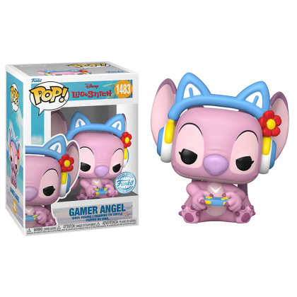 Disney: Lilo & Stitch Funko Pop Колекционерска Фигурка - Gamer Angel (Special Edition) #1483