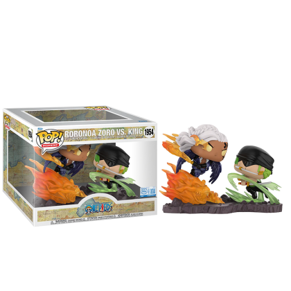 One Piece Funko POP!  Голяма Колекционерска Фигурка - Roronoa Zoro vs King (Special Edition) #1954 