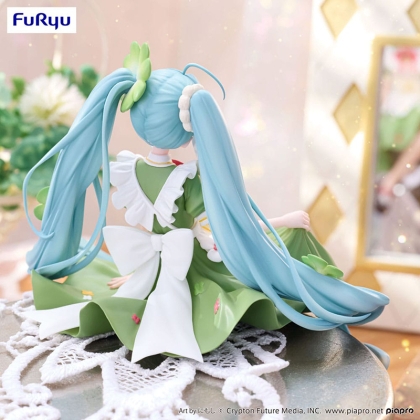 Hatsune Miku Noodle Stopper PVC Statue - Flower Fairy Clover 15 cm