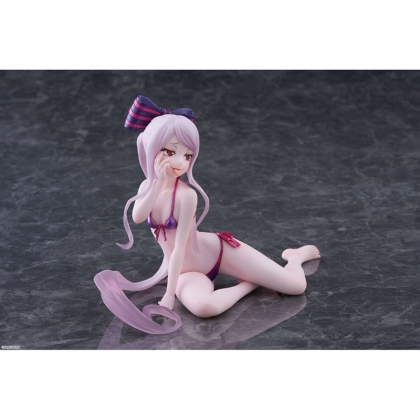 Overlord PVC Statue - Desktop Cute Figure Shalltear Swimsuit Ver. 13 cm