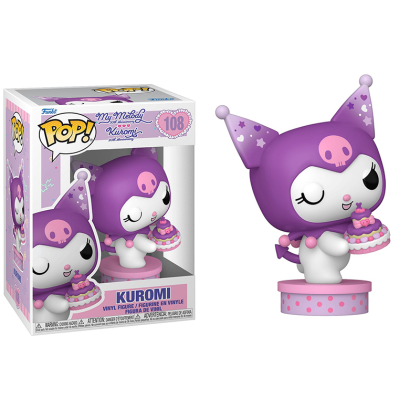  Sanrio: Hello Kitty and Friends​ POP! Vinyl Figure Kuromi with Cake (20th Anniversary) #108