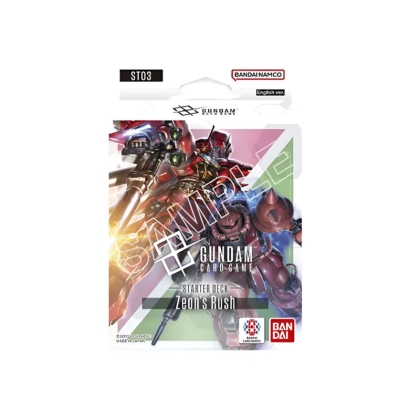 Gundam Card Game - Starter Deck ST03 Zeon’s Rush 