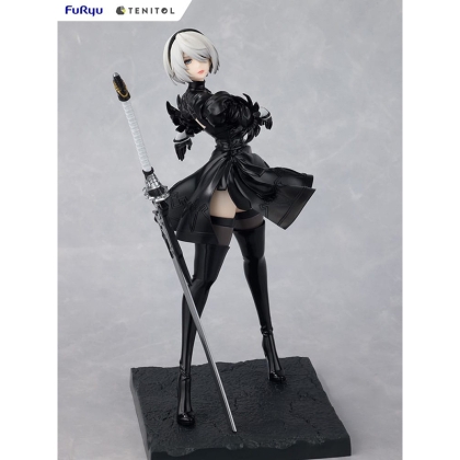 NieR:Automata Tenitol PVC Statue - 2B Ver1.1a 22 cm