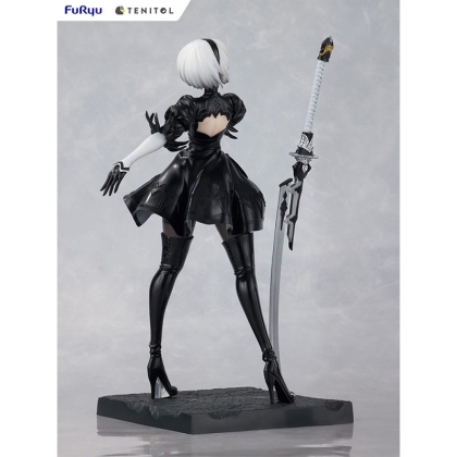 NieR:Automata Tenitol PVC Statue - 2B Ver1.1a 22 cm