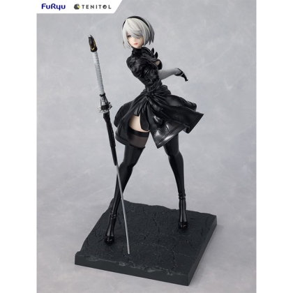 NieR:Automata Tenitol PVC Statue - 2B Ver1.1a 22 cm