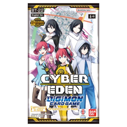 Digimon Card Game - Cyber Eden BT22- Booster Pack