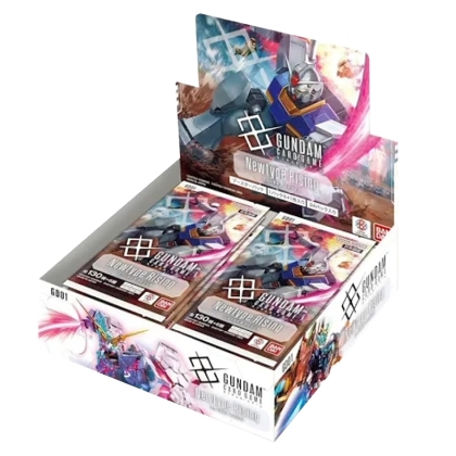 PRE-ORDER: Gundam Card Game Booster Display Newtype Rising GD01 - 24 Packs