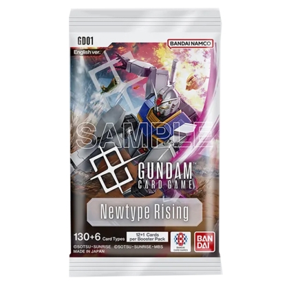 PRE-ORDER: Gundam Card Game Newtype Rising GD01 - Booster Pack