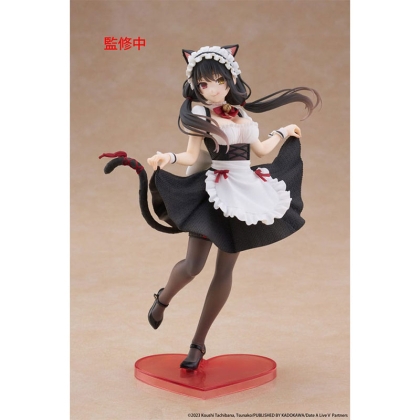 PRE-ORDER: Date A Live V Coreful PVC Statue Kurumi Tokisaki Cat Ear Maid Ver. 18 cm