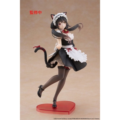 PRE-ORDER: Date A Live V Coreful PVC Statue Kurumi Tokisaki Cat Ear Maid Ver. 18 cm