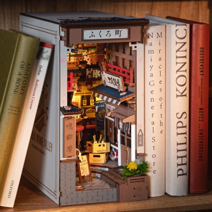 Robotime DIY Модел за Сглобяване - Sakura Wine Alley